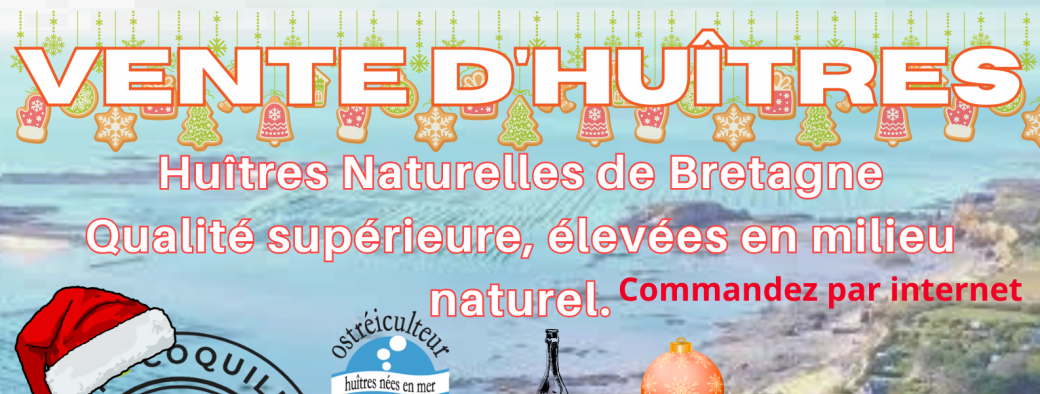 Vente Huîtres 2026