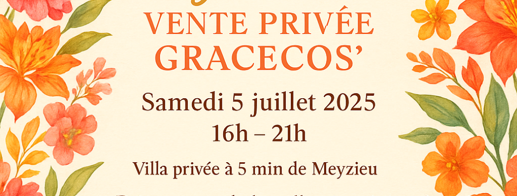Vente privée GraceCos 