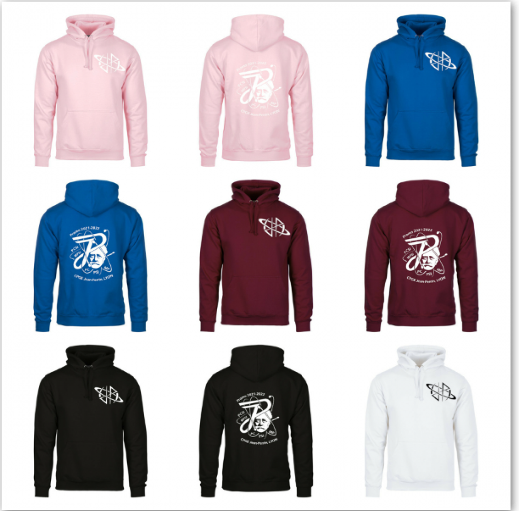 Vente Sweat Prépa Jean Perrin
