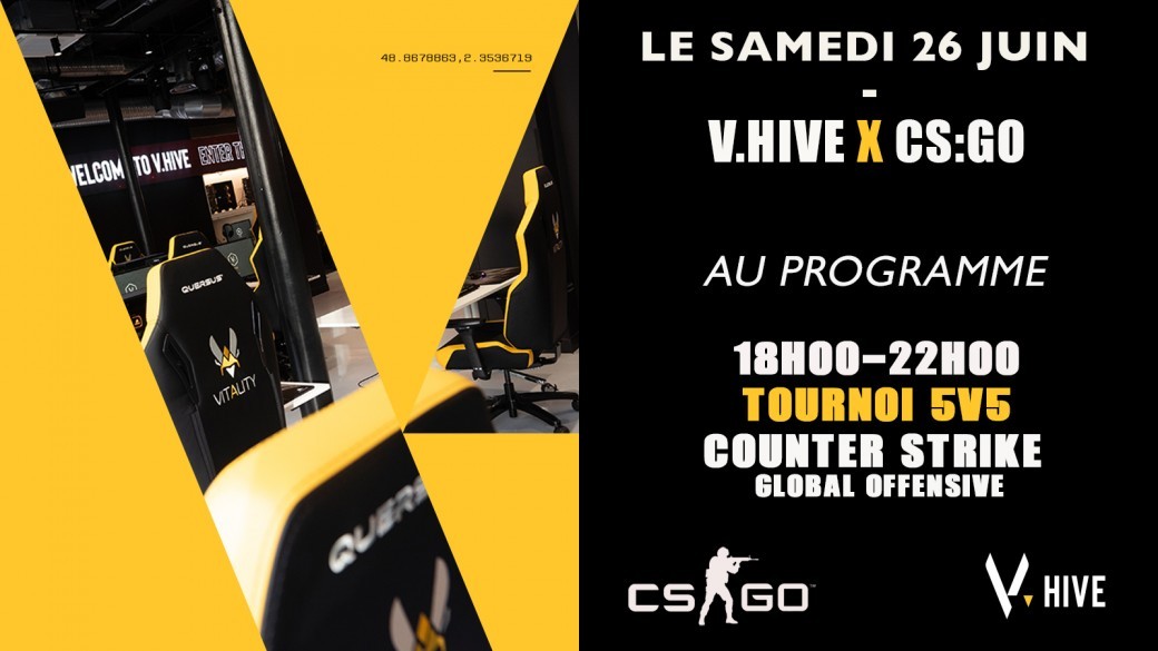 Tournoi Counter-Strike:GO 26/06