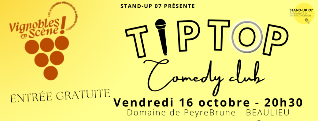 Vignobles en scènes - Stand-Up au Domaine de Peyrebrune à Beaulieu