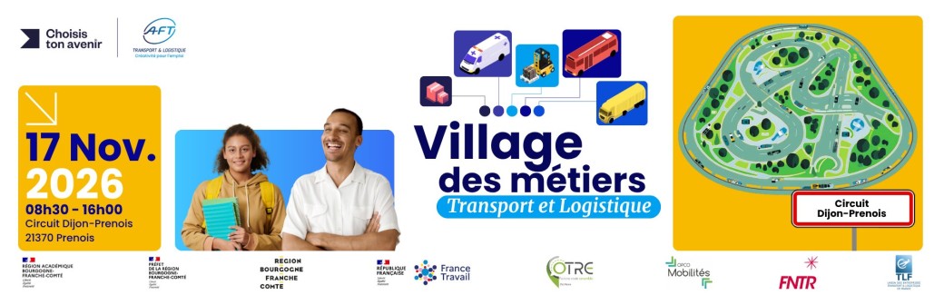 Village des métiers du Transport et de la Logistique - Dijon Prenois 