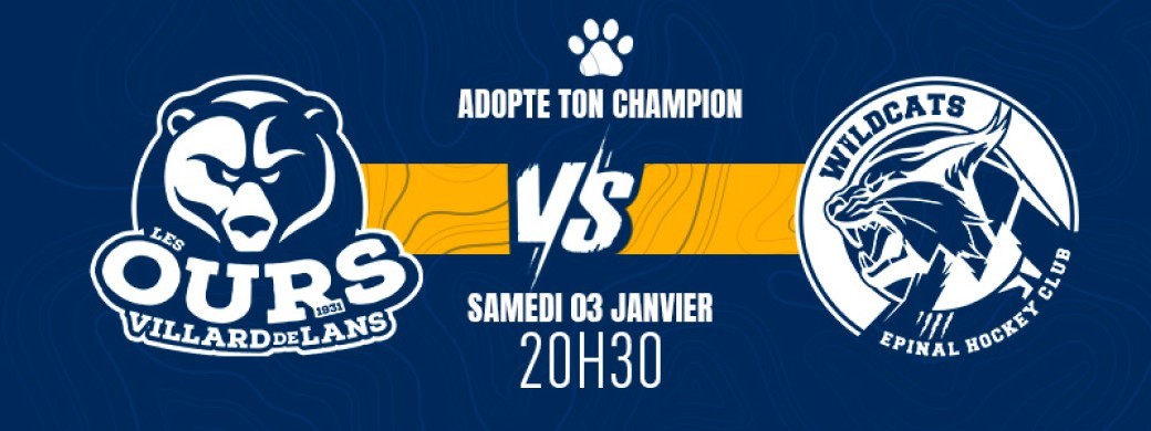 Villard VS Épinal - Adopte ton Champion - 03/01