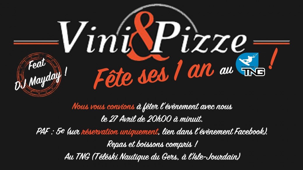Vini & Pizze fête ses 1 an