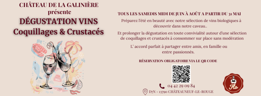 Dégustation Vins et Coquillages 