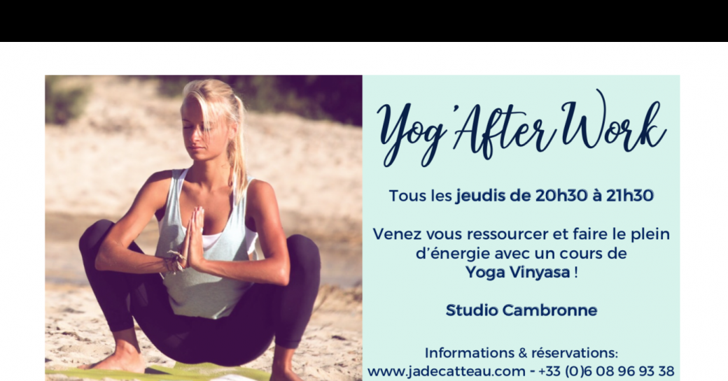 Yog'AfterWork - Jade Catteau