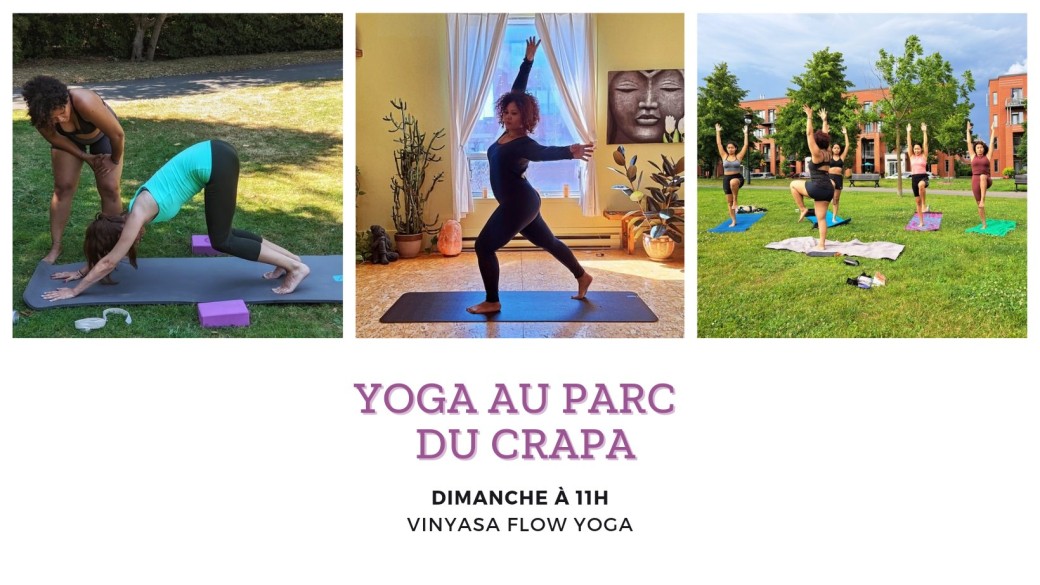 Vinyasa Flow Yoga au Parc du Crapa Nantes