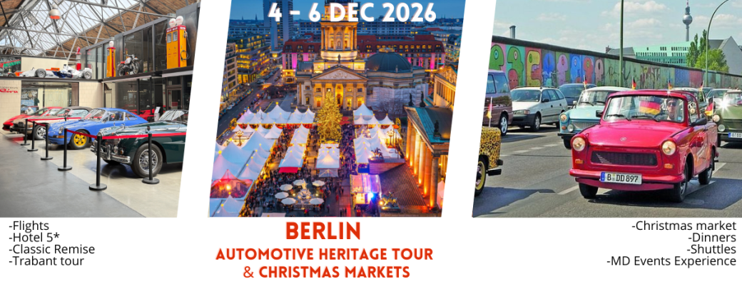 VIP Experience - BERLIN Automotive Heritage Tour & Christmas markets