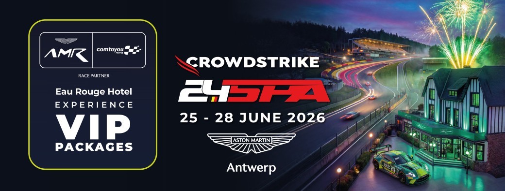 VIP Packages Aston Martin Antwerp - Crowdstrike 24Hours of Spa