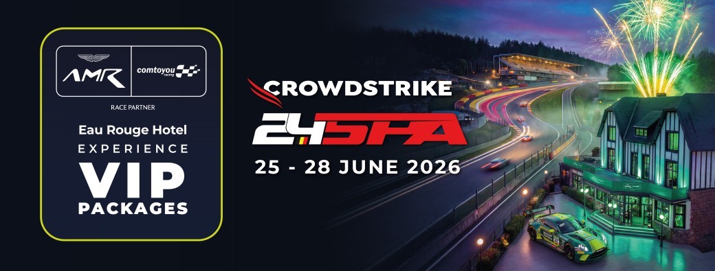 VIP Packages Aston Martin Comtoyou Racing - Crowdstrike 24Hours of Spa