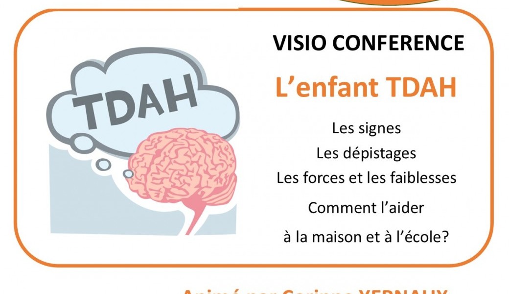 VISIO conférence : L'enfant TDAH (Hyperactif?)