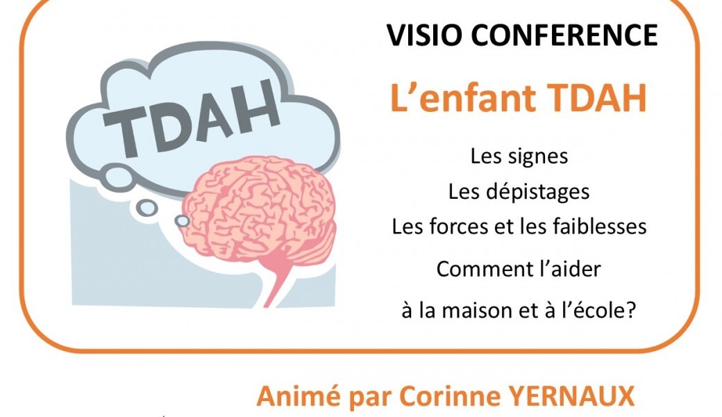 VISIO conférence : L'enfant TDAH