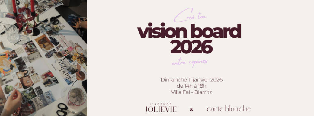 Vision Board Entre Copines MATIN - L'année où tout commence vraiment 