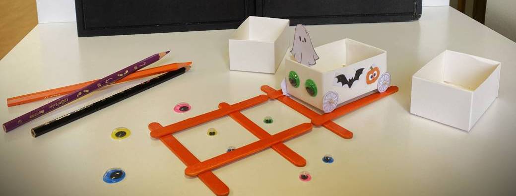 Visite atelier "Le petit train d'Halloween" 4-8 ans