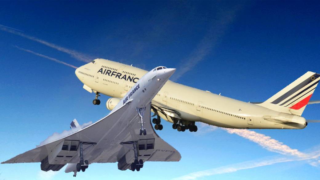 Boeing 747 versus Concorde