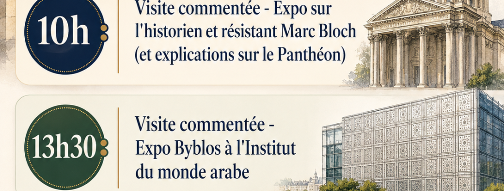 Visite commentée - Expo Byblos à l'Institut du monde arabe