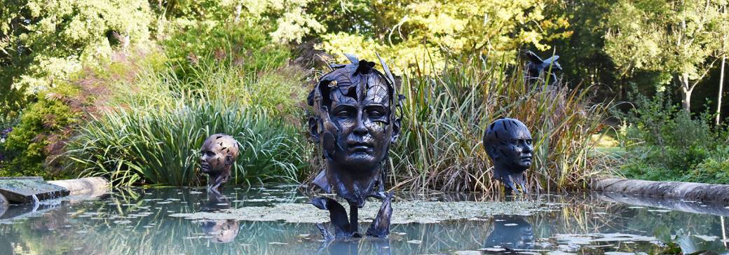 Visite commentée jardin de sculptures + visite libre parc et expos