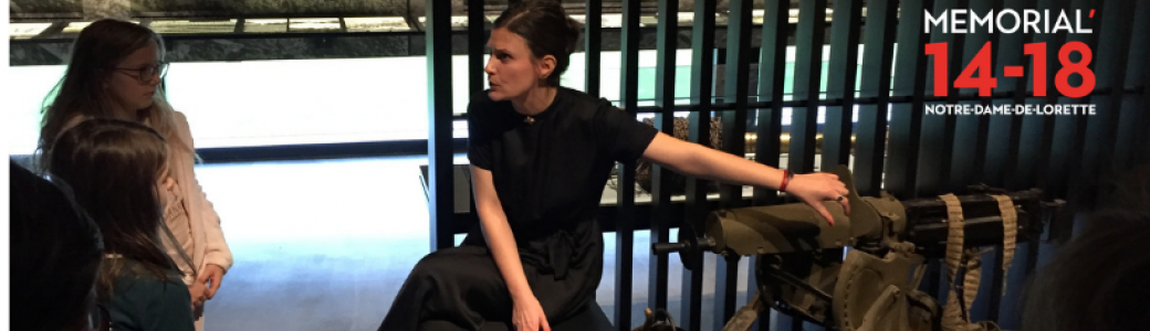 Visite contée Mémorial 14-18 - Elodie Couécou Visite contée Mémorial 14-18 - Elodie Couécou