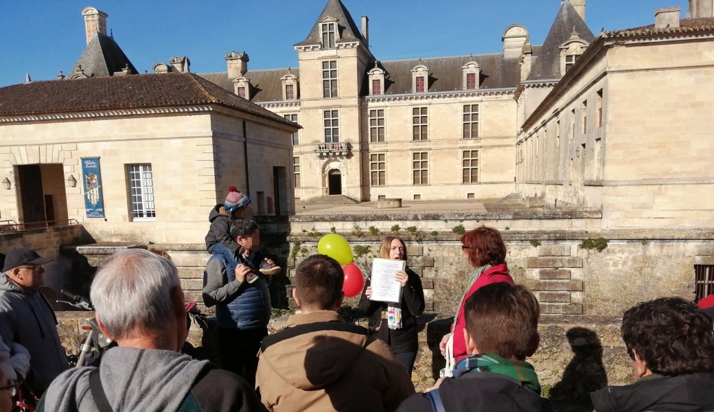Visite de la bastide et du château de Cadillac