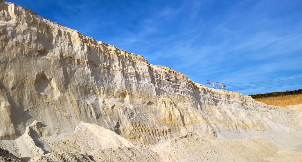 Visite de la carrière du Déluge