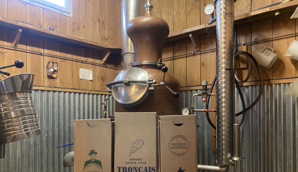 Visite de la Distillerie de Mr Balthazar 