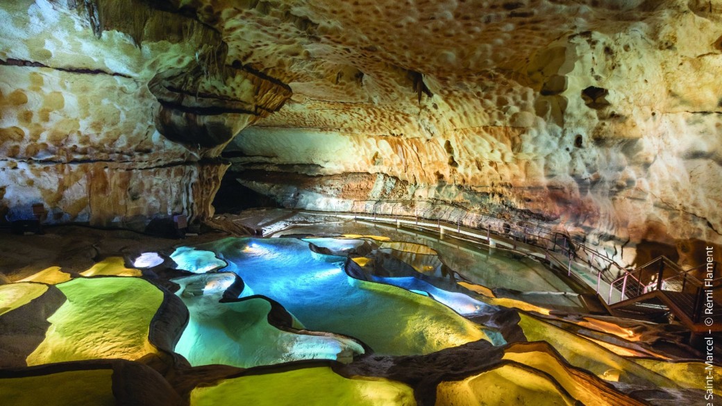 visite de la grotte Saint-Marcel