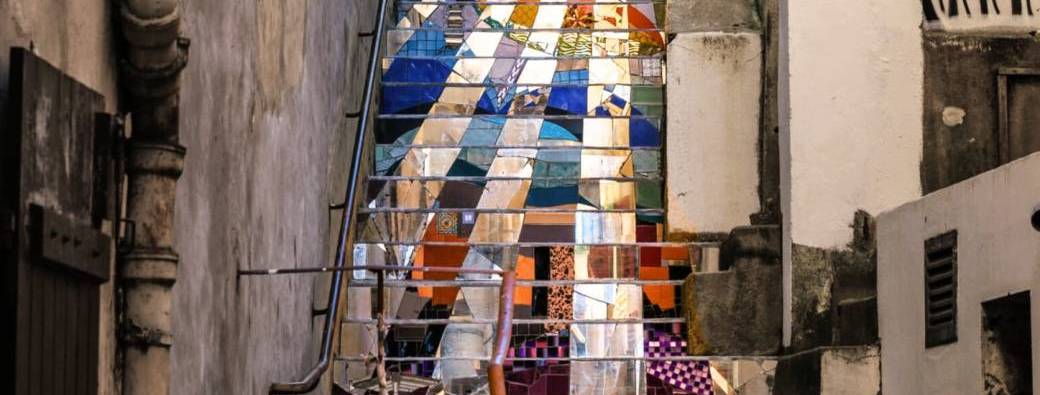 Visite de l'escalier mosaïque de Saint-Esprit