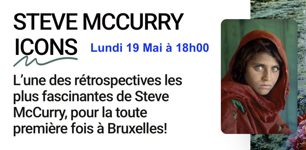 Visite de l'Expo Steve McCurry Icons - The Exhibition