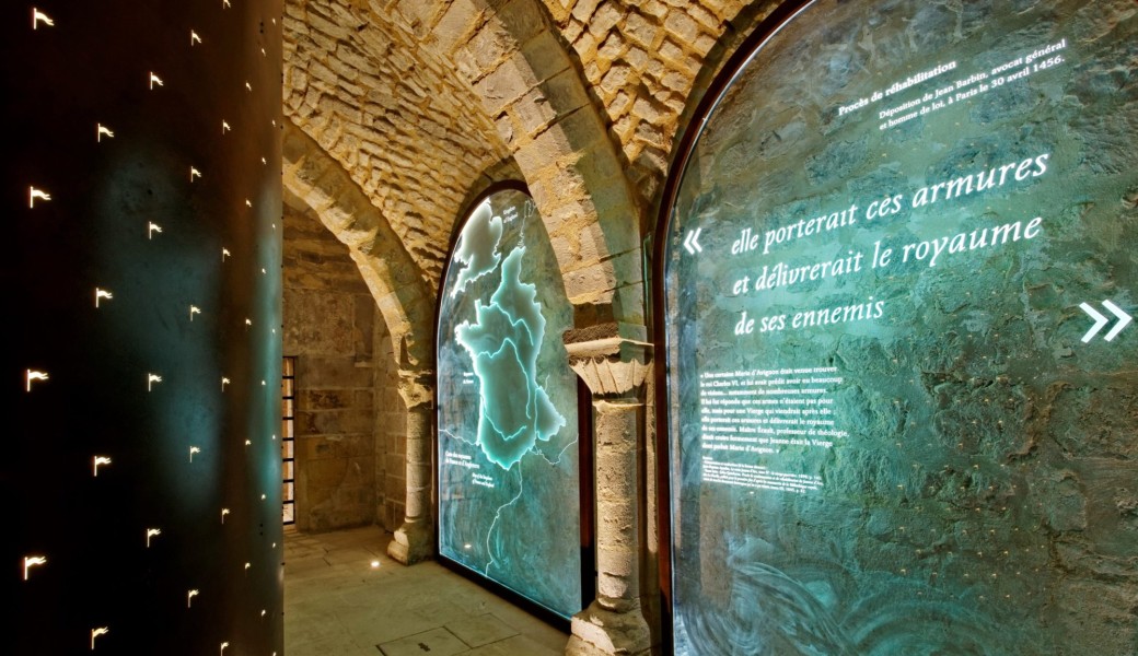 Visite de l'Historial Jeanne d'Arc