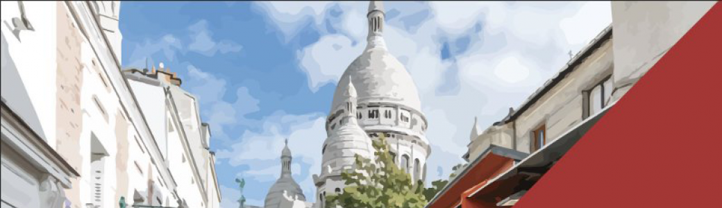 Visite de Montmartre - JEU De PISTE 