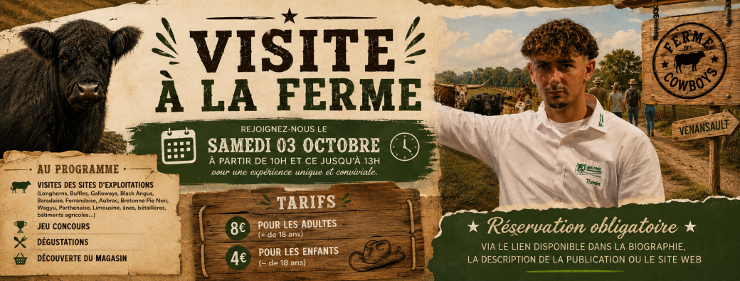 Visite de notre ferme