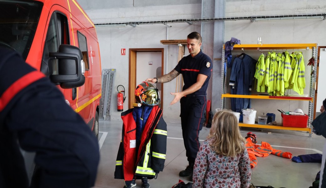 Visite d'entreprise : Caserne des pompiers
