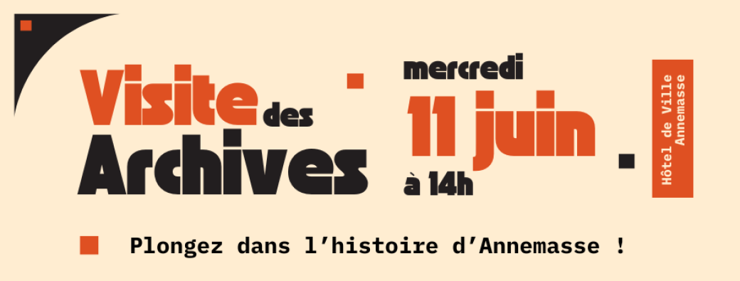 Visite des archives du 11 juin 2025 à Annemasse