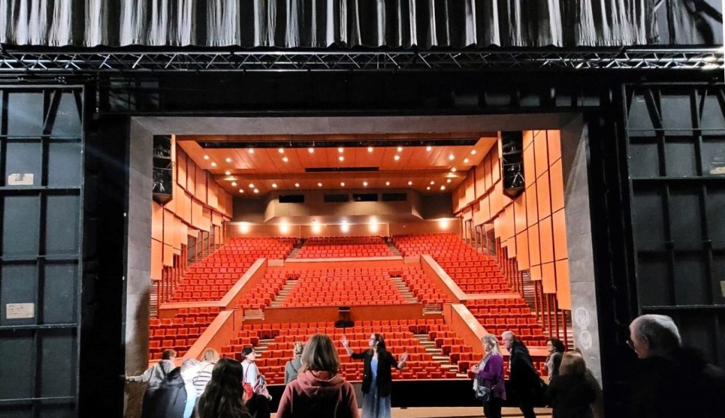 Visite des coulisses de l’Opéra de Massy