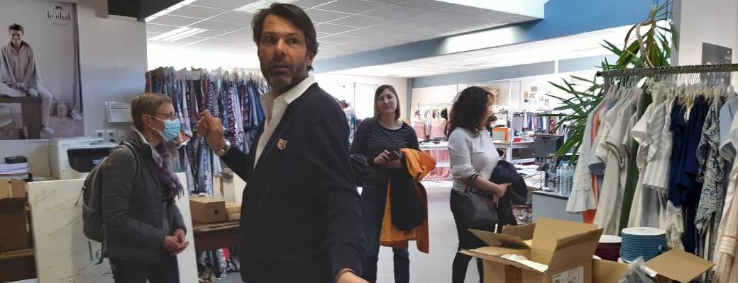 Visite des coulisses de l'entreprise Le Chat