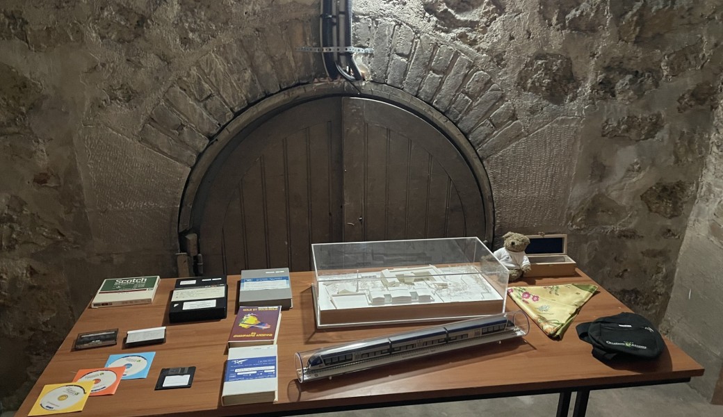 Visite des locaux de conservation des archives régionales