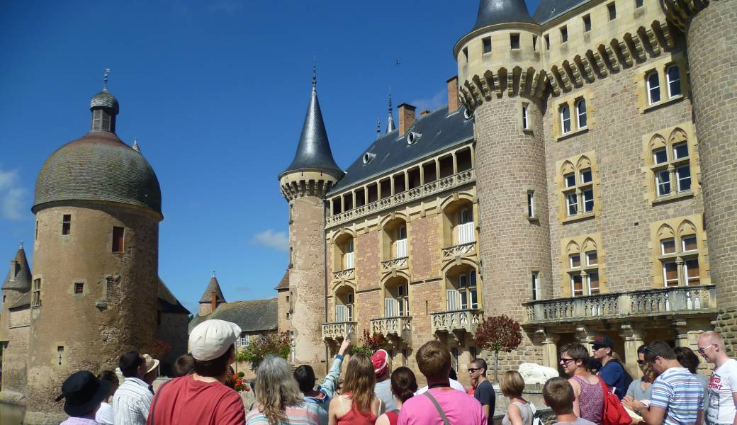 Visite du château de la Clayette