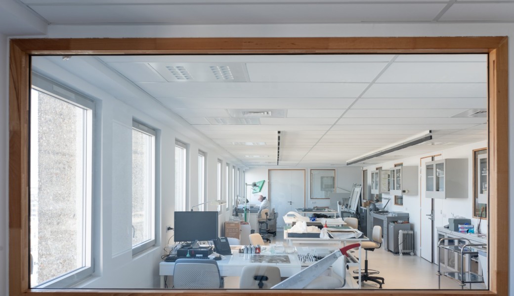 Visite du département pour la préservation du patrimoine photographique de la Ville de Paris