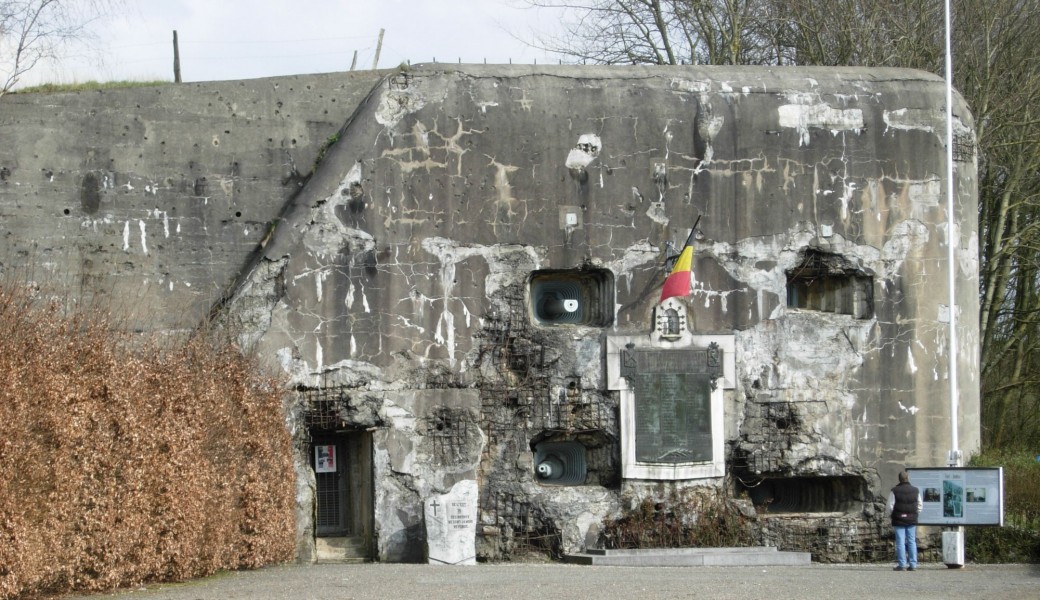 Visite du fort de Battice