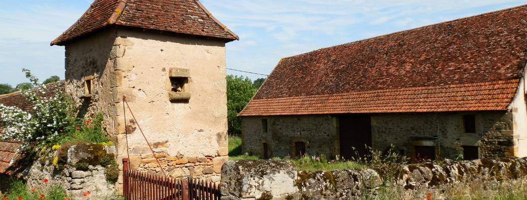 Visite du hameau de Mans à Dyo