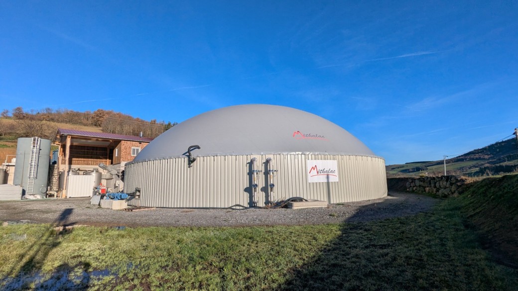 Visite du méthaniseur