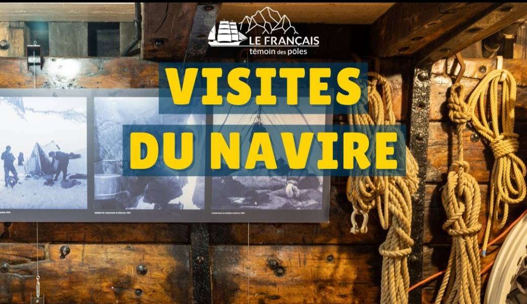 Visite du 3 mâts polaire : Le Français