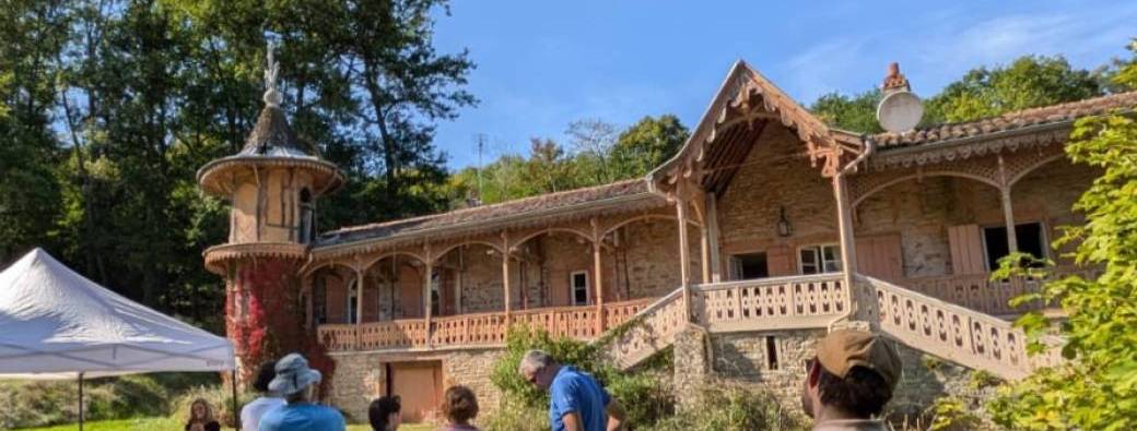 Visite du Petit château de Montaigre 