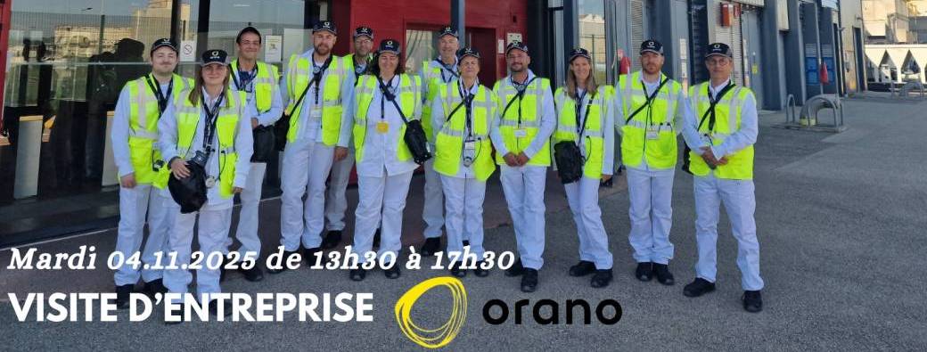 Visite du site Orano