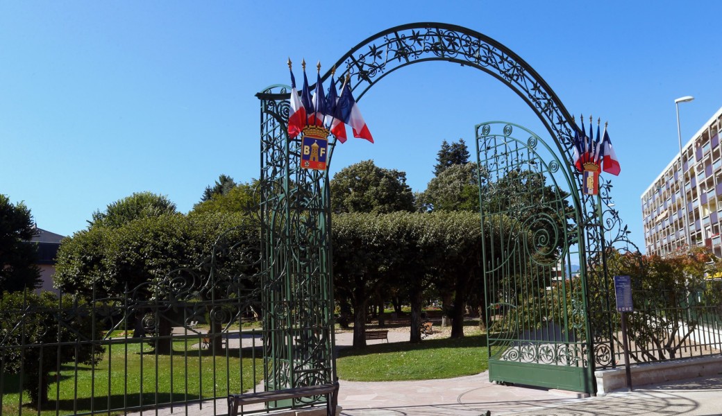 Visite du square Lechten
