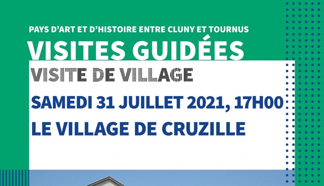 Visite du village de Cruzille