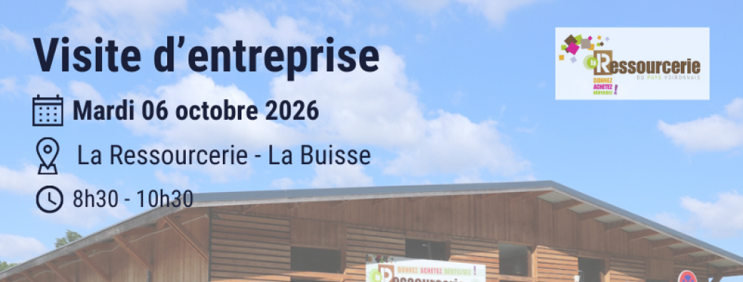 Visite entreprise | LA RESSOURCERIE