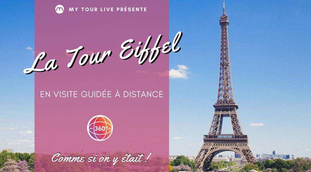 Remote guided tour of the Eiffel Tower in Paris