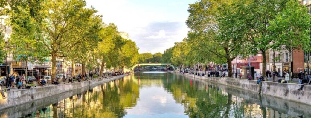 Visite guidée du canal Saint-Martin et pause café Pouya (cuisine iranienne) ensuite 