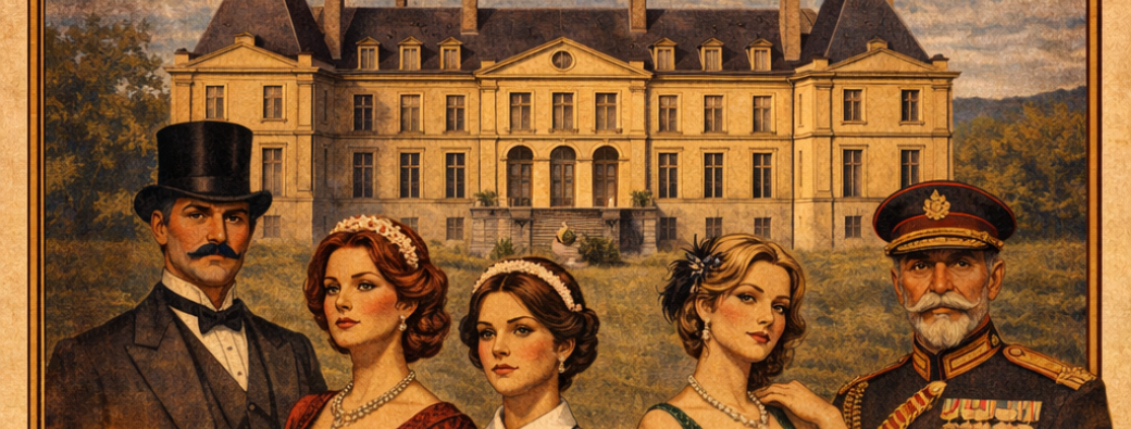 MURDER AT THE CHÂTEAU DE FAYOLLE: The Life-Size Investigation with real suspects